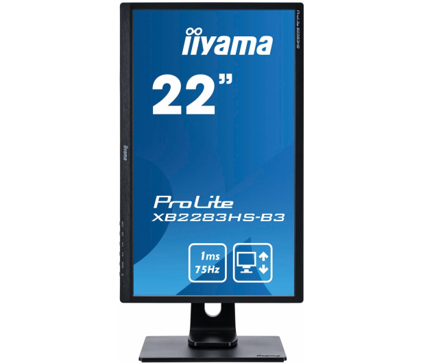 IIYAMA 21.5'' ProLite XB2283HS-B3 Czarny - 405380 - zdjęcie 3